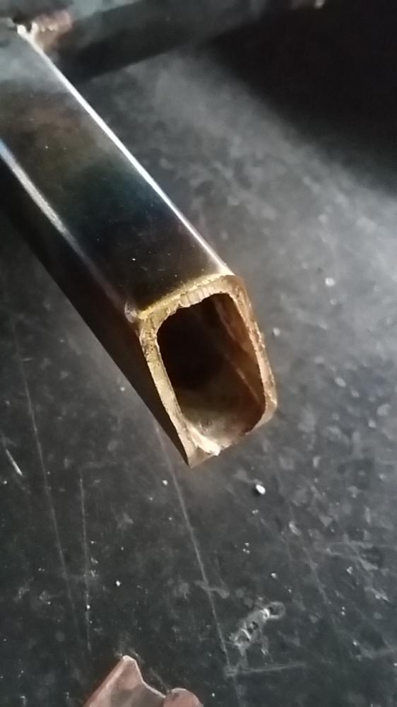 Failed Bronze brazed joint on 1/2&quot; tube