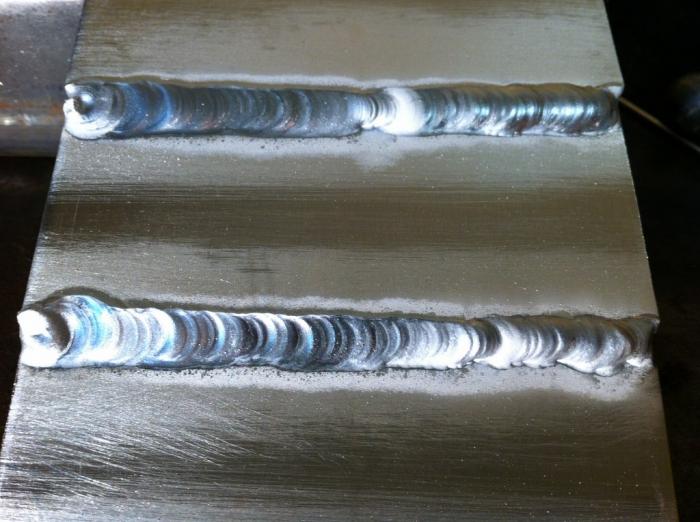 horizontal welds